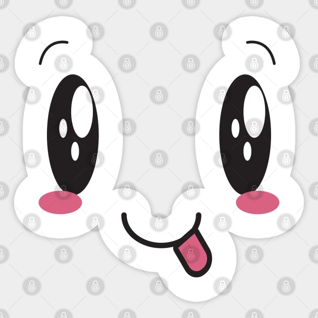 smile-face-anime Sticker by Ham.x